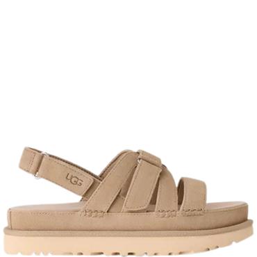 UGG WOMENS ANKLE STRAP SANDAL - MUSTARD SEED